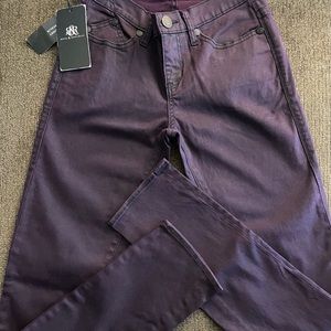 NWT Women’s Rock & Republic Skinny Berlin Jeans Size 4M Purple